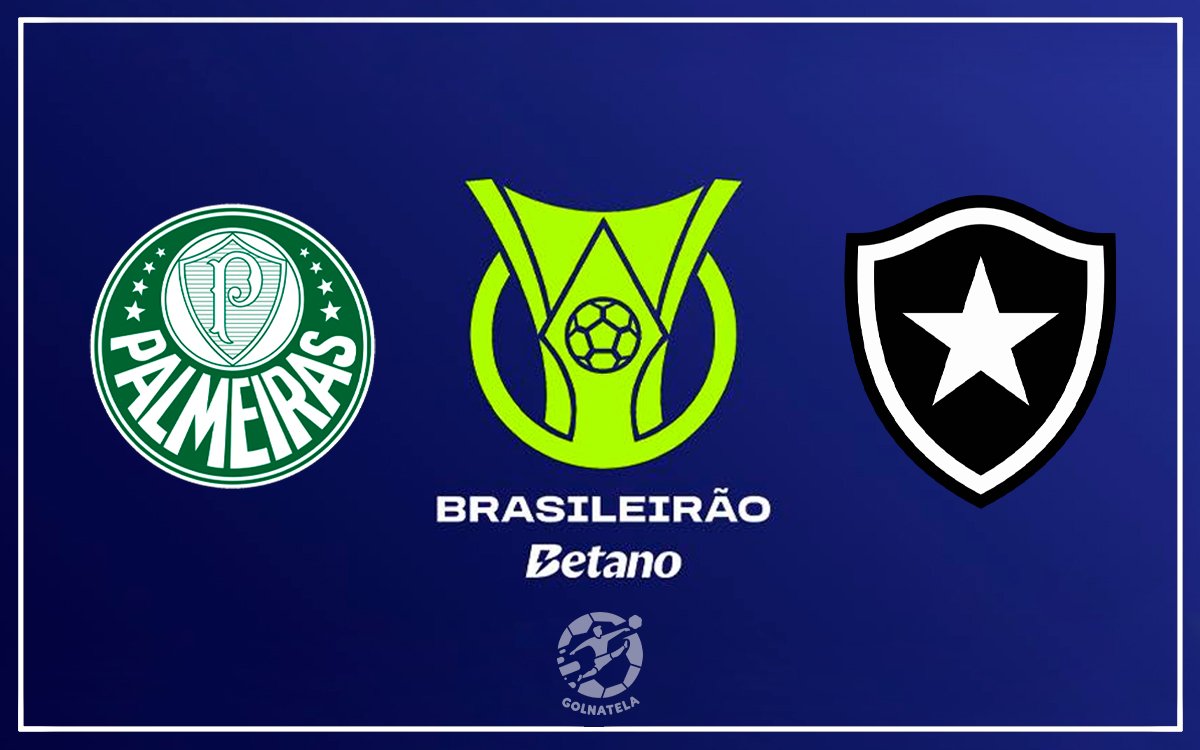 Palmeiras x Botafogo pelo Brasileirão 2025: onde assistir ao vivo